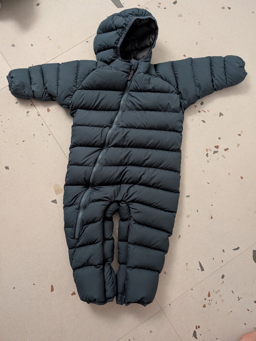 MEC Hooded Puffer Snowsuit in Dark Green